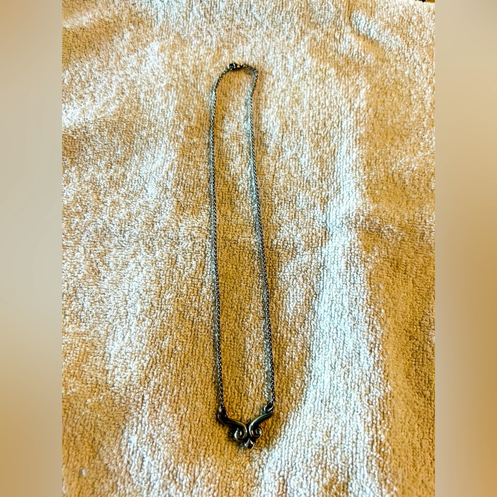 James Avery Sterling Silver Scroll Necklace